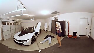 VR Porn-Hete Milf Fuck the Auto Theif