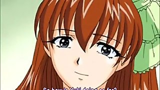 Busty Anime Ecchi Swallows Cum Uncensored