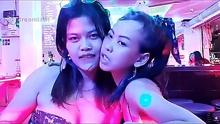 Thai Pattaya Bargirls fransk Kyssing (10. oktober 2020, Pattaya)