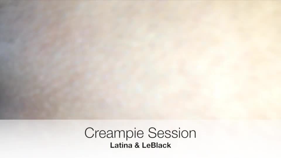 Latina gets creampie by BBC