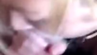 Slutty babe sucking Oral creampie
