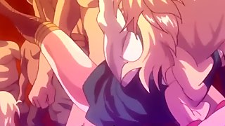 Anime sluts get fucked and creamed some horny dudes