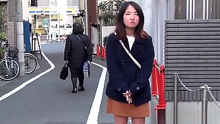 Japoneza femei rotunjoare tachineaza camera